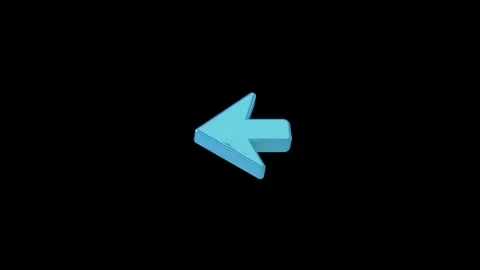 Small Shiny Arrow Animation For Directional Signage And Design Stock Footage 292337890