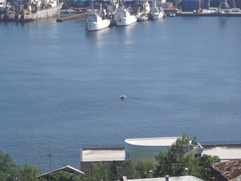 Small ship Stock Footage 92445837