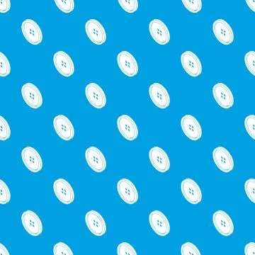 Small shirt button pattern vector seamless blue 스톡 일러스트