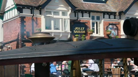 Small showman engine wide 19 Stock Footage 5297159