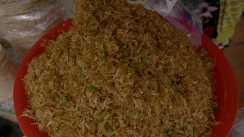 The small shrimps Stock Footage 140268056