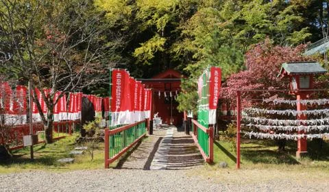 Small shrine at Nikko Stock Photos