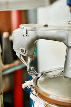 A small simple knitting machine Stock Photos