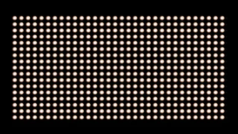 Small size full screen flashing light in black Stock-Footage 308887489