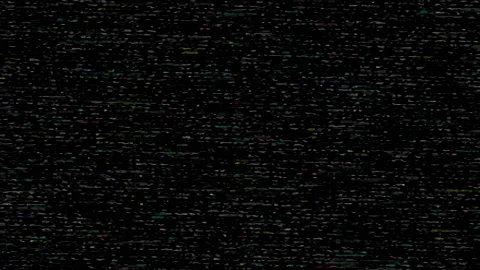 Small Sized, Distorted Noise Effect with Colored Areas Stock Footage 152799898