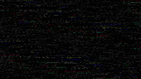 Small Sized, Distorted Noise Effect with Colored Areas 스톡 동영상 152800764