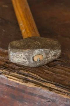 Small Sledge Hammer Stock-Fotos