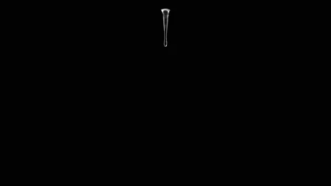 Small Slime and Water Drop Pack of 3 Clips on Black background, VFX Element Vídeos de archivo 149848964