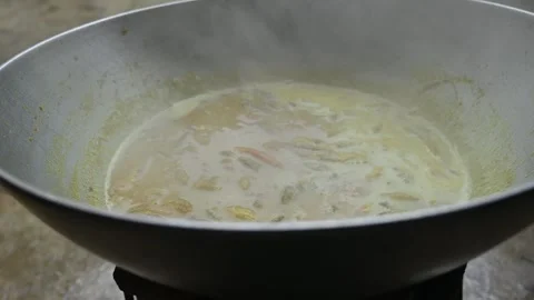 Small Snakehead or Channa orientalis fish curry. Stock Footage 321379080