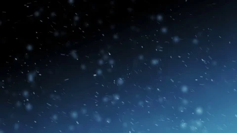 Small Snowflakes on blue BG Видео 83528306