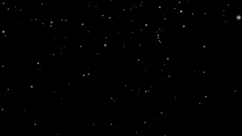 Small snowflakes falling against a dark background Stock Footage 319512603