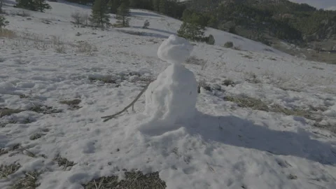 Small snowman Video stock 230112821