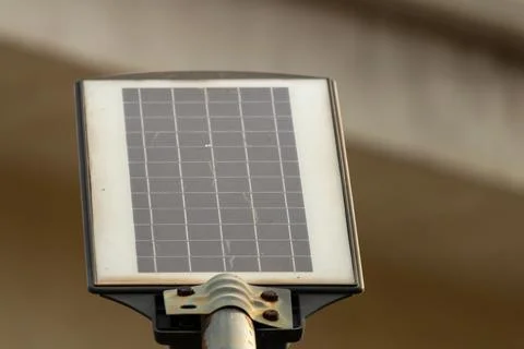 Small solar panel Stock Photos