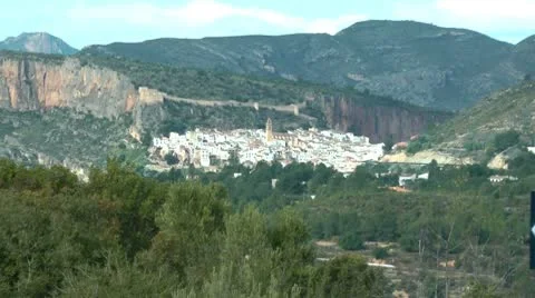 Small Spanish Town Stock Footage 10574120