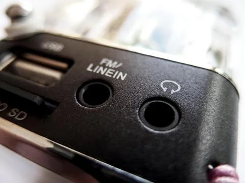 Small speaker Stock Photos