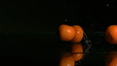 A small speckled chick pecks at the green grass Video stock 326029998
