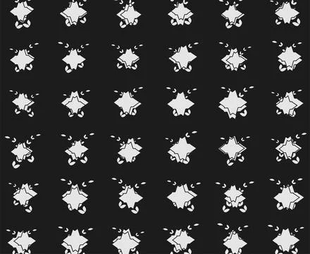 Small splatter seamless pattern background Stock Illustration