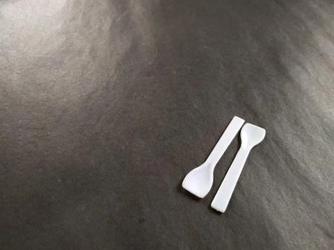 Small spoons for various purposes. Stock Photos
