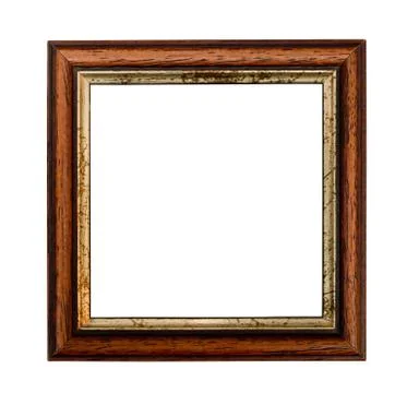 Small square picture frame Stock Photos