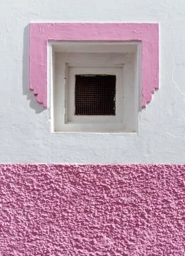 Small square window Foto stock