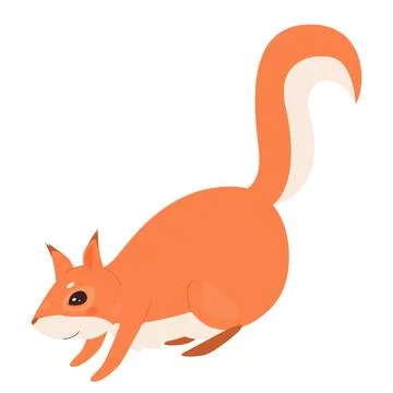 Small squirrel animal 스톡 일러스트