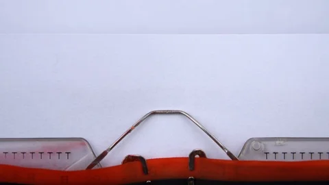 Small steps everyday - phrase printed on an old typewriter in red letters Stock Footage 126777222