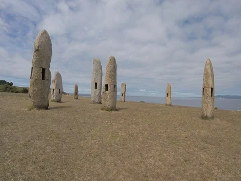 Small Stone Age in Acoruña 库存影片 78981273