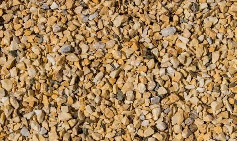 Small stone rubble. Stock Photos