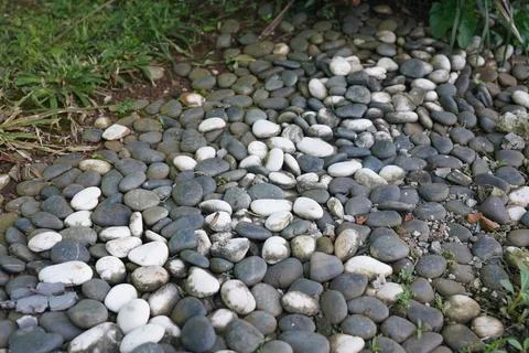 Small stone texture for background. High quality photo Stock Photos