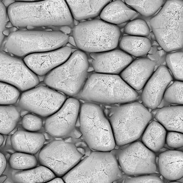 Small Stone Tileable Texture Base Color Stock Photos