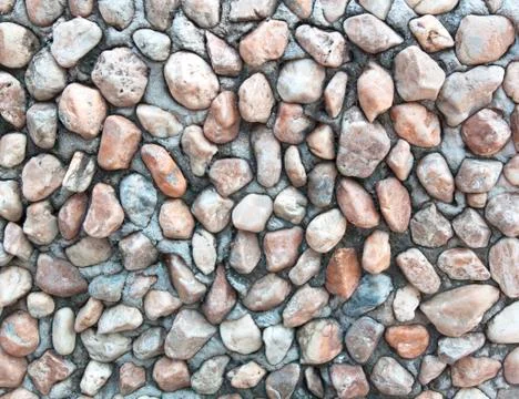 Small stone wall Stock Photos