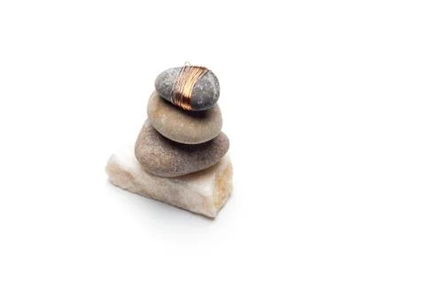 Small stones on background Stock Photos