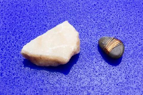 Small stones on background Stock Photos