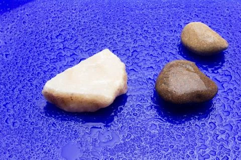 Small stones on background Stock Photos