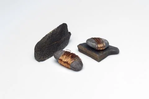 Small stones on background Stock Photos
