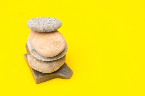 Small stones on background Stock Photos