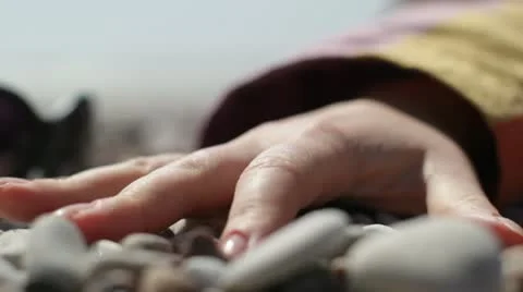 Small stones Stock Footage 11195355