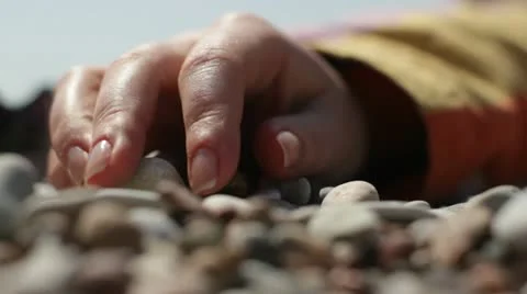 Small stones Stock Footage 11195757