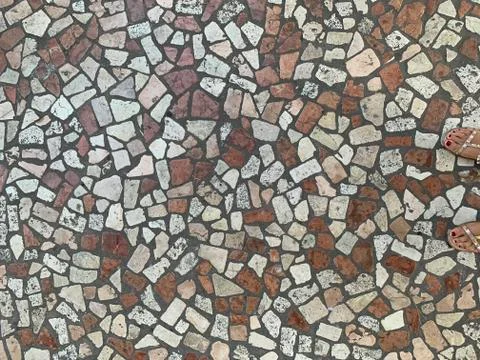 Small stones path Stock Photos