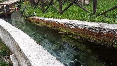 A small stream. Stock Footage 111082431