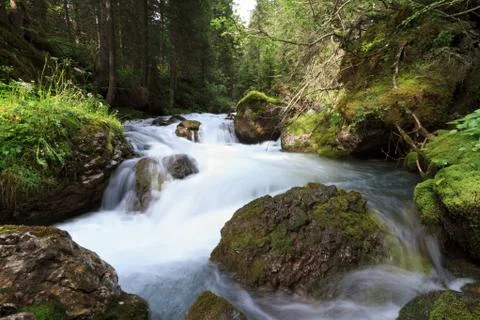Small stream Foto stock