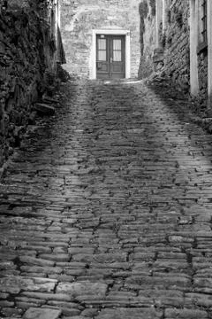 Small street Stock Photos