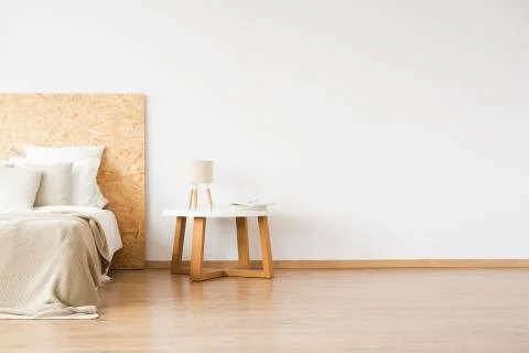 Small table with lamp Stock-Fotos