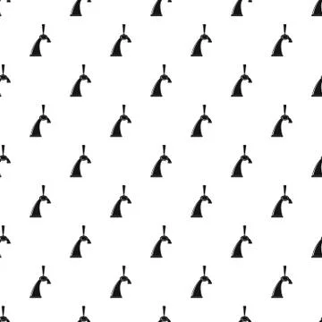 Small tap pattern seamless Illustrazione stock