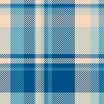 Small tartan pattern fabric, paint check seamless textile. Worn vector plai.. Illustrazione stock