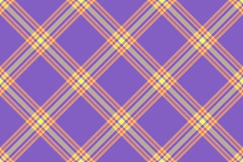 Small tartan textile texture, slim pattern vector background. Kitchen plaid.. Illustrazione stock