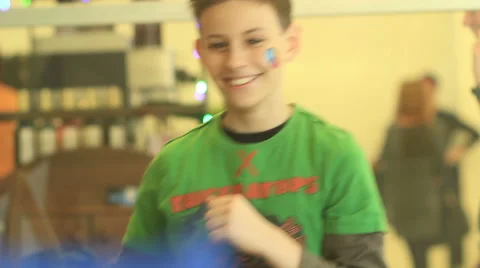 Small tennis Stock Footage 48148665