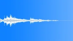 Small thin metal piece falling Sound Effect