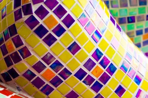 Small tiles texture Stock Photos