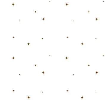Small tiny star shapes subtle pattern. Seamless white and gold sparkles 스톡 일러스트